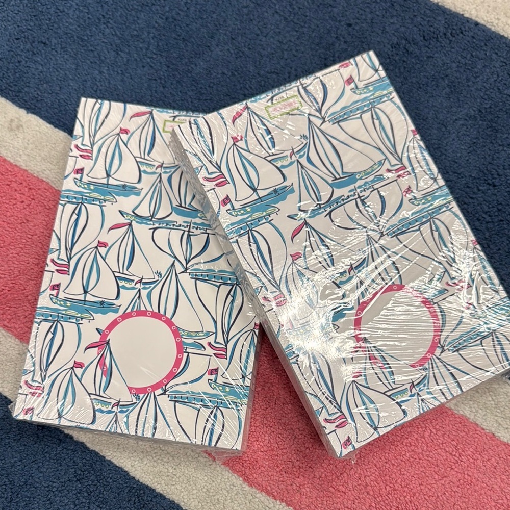 Nwt Lilly Pulitzer Nautical Themed notecards